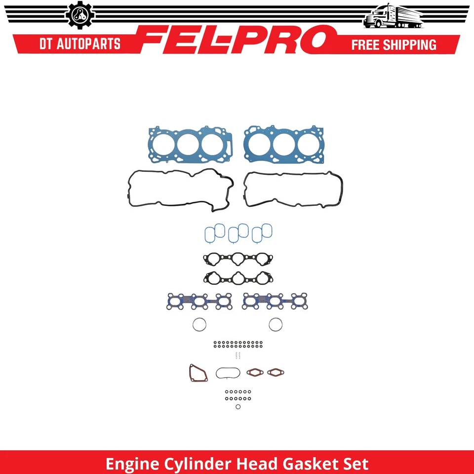 For 2005-2015 Nissan Xterra 4.0L V6 Engine Cylinder Head Gasket Set Fel-Pro 2006 - Image 1 of 1