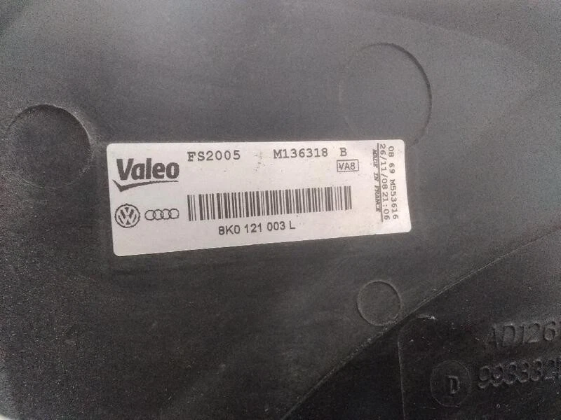 8k0121003L cooling fan for AUDI A4 AVANT (8K5) (2008) BASICO QUATTRO 2008 839519 Foto 1 de 1