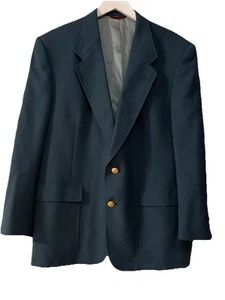 VTG Jack Nicklaus Tournament Series Blazer Sport Coat Masters Golf Blue 44S 44 S - Picture 1 of 7