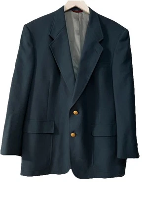 VTG Jack Nicklaus Tournament Series Blazer Sport Coat Masters Golf Blue 44S 44 S - Image 1 of 4