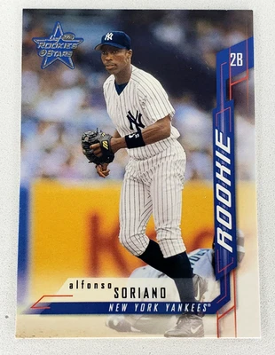 2001 Leaf Rookies & Stars Baseball Rookie Alfonso Soriano #126 NY Yankees MLB - Image 1 of 2