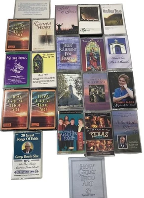 Religious Cassette Tape Lot Music Church Hymns Worship Gospel Sonie Nace Talley - Imagem 1 de 4