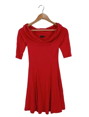 ASOS Vestido tipo túnica Mujeres Vestido Talla EU 32 rojo look casual - Imagen 1 de 4