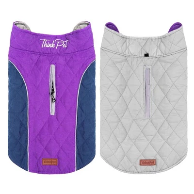 Abrigos para Clima Frío para Perros - Acogedores Impermeables a Prueba de Viento Reversibles Invierno Perro Jack... Foto 1 de 4