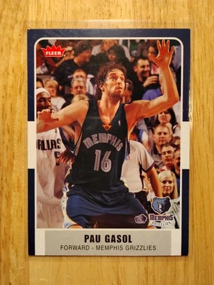 Fleer Pau Gasol #100 2007-08 - Memphis Grizzlies Foto 1 de 2