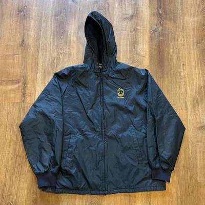 Chaqueta cortavientos vintage años 80/90 Spitfire skateboarding forrada con cremallera - talla XL Foto 1 de 4