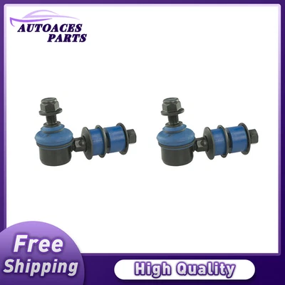 2 eslabones de extremo de barra estabilizadora trasera Mevotech para Dodge Stealth 1992 1991 Foto 1 de 2