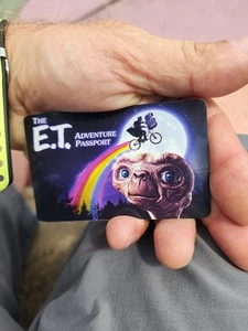 Tarjeta de pasaporte de aventura UNIVERSAL STUDIOS THEME PARK PROP ~ ET - Imagen 1 de 3