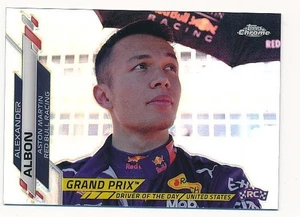 ALEXANDER ALBON 2020 TOPPS CHROME REFRACTOR GRAND PRIX #172 F1 RACING MINT - Picture 1 of 2