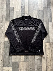 Chrome Hearts Stadium Mesh L/S Jersey “Black” - Medium - Picture 1 of 9