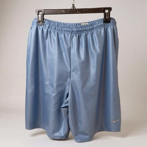 Pantalones cortos deportivos Nike azul claro para hombre talla grande - Imagen 1 de 5