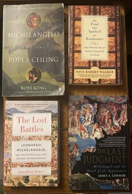 Renaissance Narratives: Michelangelo And The Pope’s Ceiling + 3 More Tr Pbks - Image 1 of 4