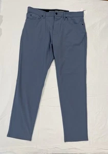 Projek Raw Tech Apparel Mens 36 X 30 Stone Blue Stretch Performance Pants - Picture 1 of 8