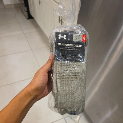 Under Armour Adulto 2 Paquete Caqui Crew Lana UA Enganche ColdGear Bota Calcetín Conjunto Talla M 4-8 Foto 1 de 4