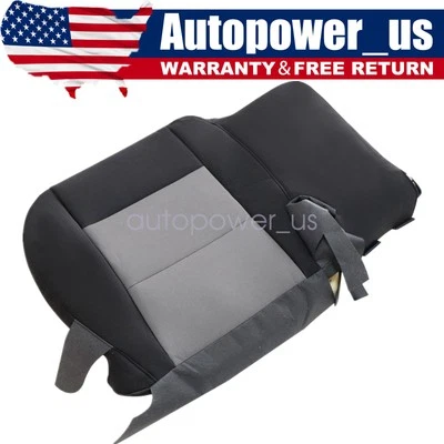 Driver Bottom Cloth Seat Cover Black/Gray For 2003-2009 2010 2011 Ford Ranger - Image 1 of 4