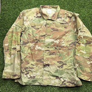 US Military Hot Weather OCP Coat Shirt Mens Large Regular Multicam Army ABU - Bild 1 von 5