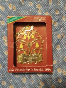 American Greetings Decorazione Natalizia Vintage La nostra Amicizia è Speciale 1994 - Foto 1 di 10