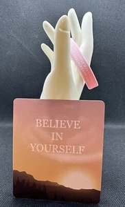 Silicone Rubber Bracelet Wristband Mental Health Motivational Awareness Love - Picture 1 of 7