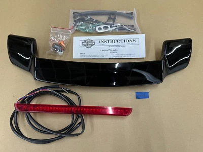 Kit de alerón genuino Harley-Davidson Tour Pak negro vivo 53149-99DH Foto 1 de 4