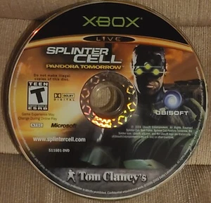 Tom Clancy's Splinter Cell: Pandora Tomorrow (Microsoft Xbox) DISK ONLY TESTED - Picture 1 of 6