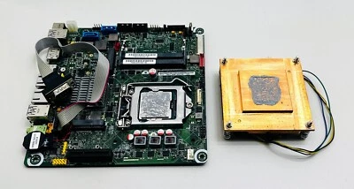 Placa madre Intel DQ77KB Mini ITX DDR3 LGA 1155 *Sin adaptador de CA, i3-3220 0 GB* Foto 1 de 4
