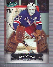 2006-07 Parkhurst Rangers Hockey Card #46 John Davidson