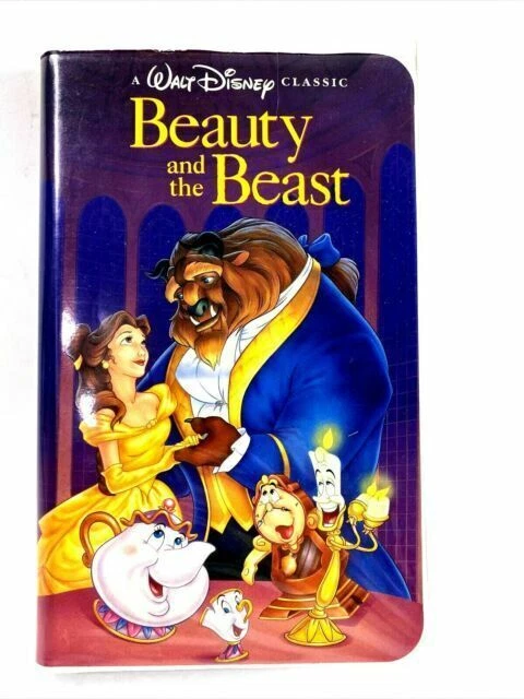 Beauty and the Beast VHS 1992 Walt Disney Classic *Black Diamond* Vintage Movies - Image 1 of 1