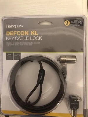 Targum DEFCON KL KEY LABEL LOCK  ( Laptop / Computer/lock)  new and sealed - Image 1 of 2