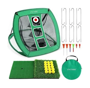 ZNCMRR Pop Up Golf Chipping Net, Indoor/Outdoor Golfing Target Net Collapsibl... - Picture 1 of 6