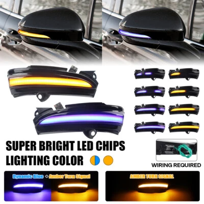 2x Luz de señal de giro LED secuencial para Ford Fusion Mondeo 2013-2020 Foto 1 de 4