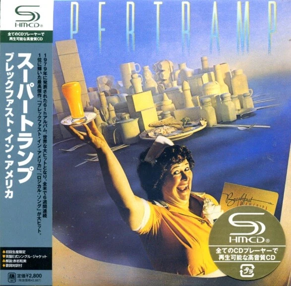 SUPERTRAMP Breakfast in America (1979/2008) Japan Mini LP SHM-CD UICY-93612 - Bild 1 von 1