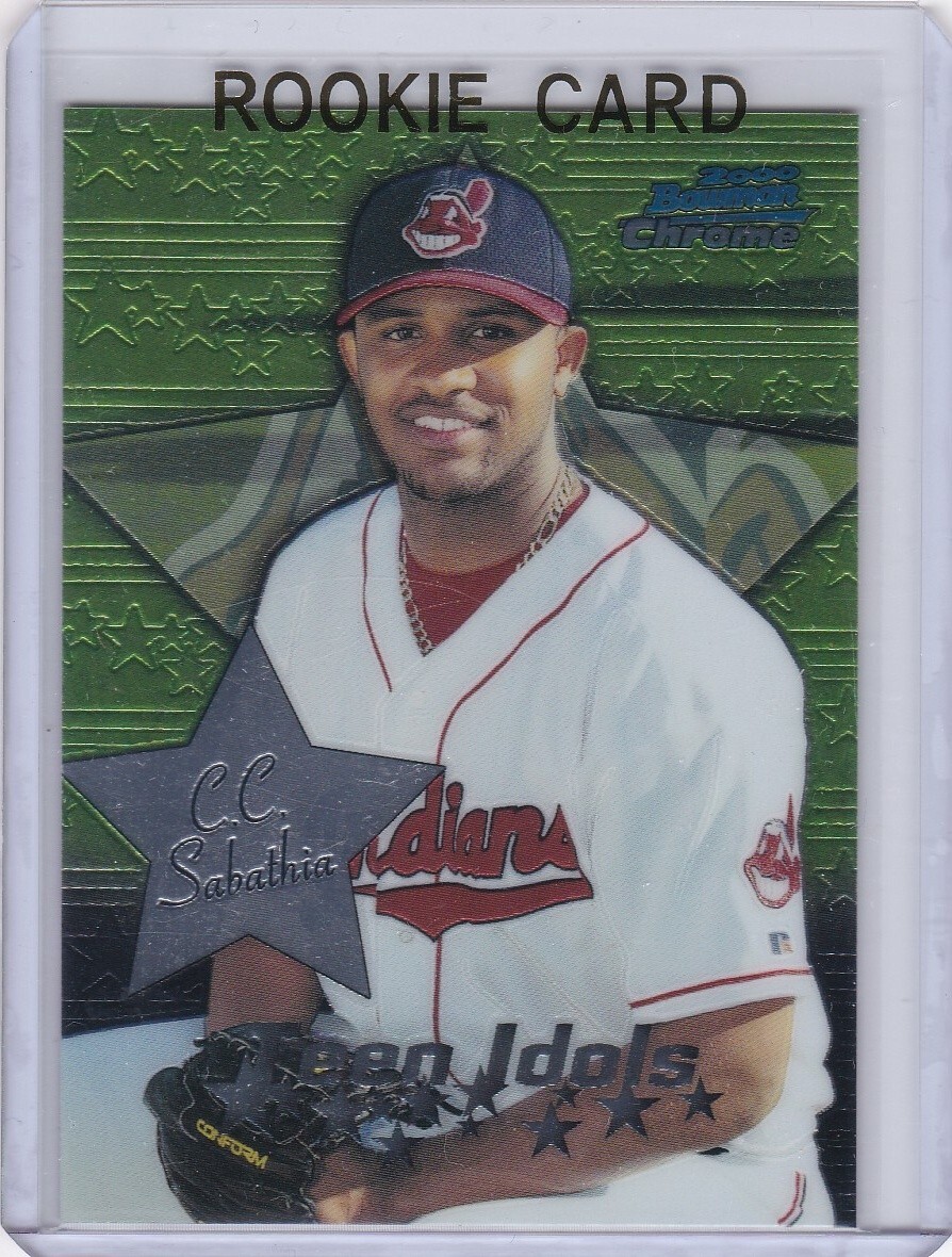 Bowman CC Sabathia Rookie Baseball Sports Trading Cards