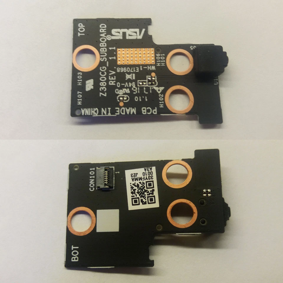 Genuine Asus Zenpad Z380M 6L029A P00A Sub Board Replacement Part - Immagine 1 di 1