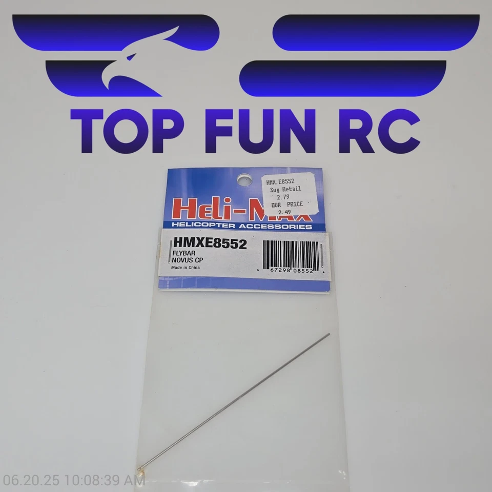 Heli-Max HMXE8552 Flybar Novus CP - Image 1 of 1