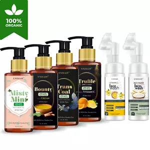Unisaif Organic Face Wash – Acne & Oil Control for Oily, Sensitive Skin Choose - Picture 1 of 45