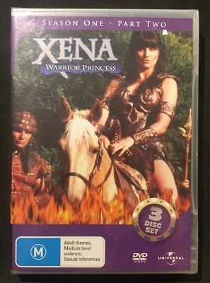 XENA - WARRIOR PRINCESS - SEASON 1 - PART TWO DVD - BRAND NEW SEALED - REGION 4 - image 1 of 2