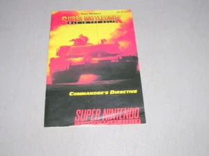 SUPER BATTLETANK (Super Nintendo SNES) Original Instruction Manual - Picture 1 of 2