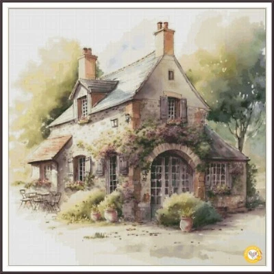 A Country Gem 793 Chart Counted Cross Stitch Pattern Needlework - Image 1 of 4