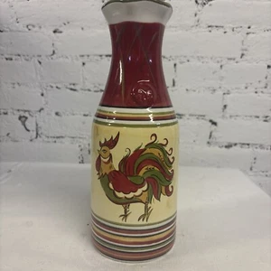 HD DESIGNS Everyday Living Country Rooster Decanter  Jug Or Pitcher 11” EUC - Picture 1 of 8