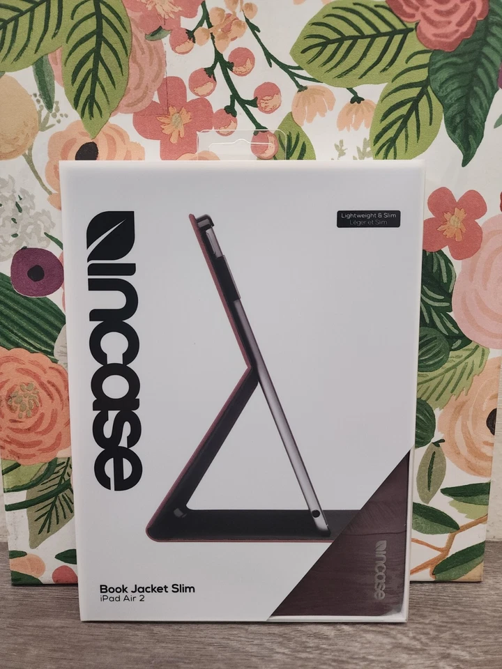 "Funda delgada tipo folio chaqueta libro Incase con soporte para iPad 9,7""/Air 2 - Vino" Foto 1 de 3