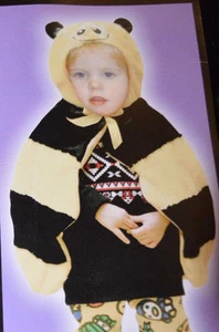  New Bumble Bee Cape Toddler One Size Halloween Costume - Picture 1 of 1