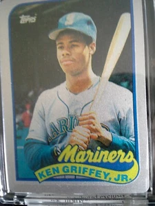 TOPPS licensed GRIFFEY JR. THE KEEPER SERIES 1996 54/500 METAL - Picture 1 of 3