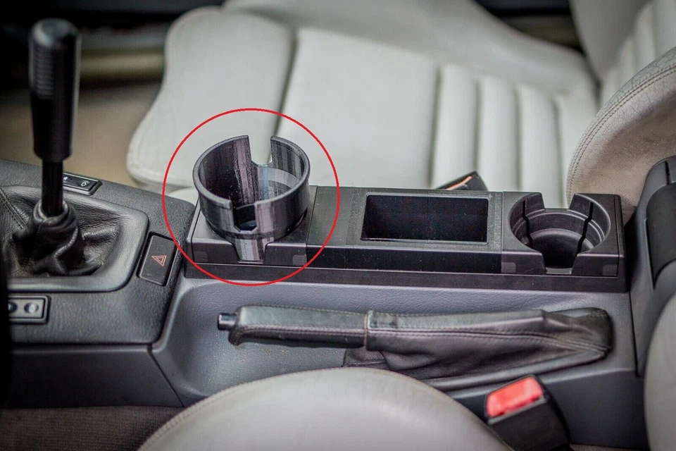 '92-'99 BMW E36 Serie 3 Portavasos Inserto Clip-On M50 M52 S50 S52 Foto 1 de 3