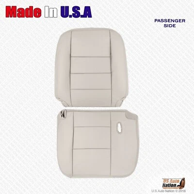 Ford Crown Victoria 2005 2006 2007 pasajero parte inferior lateral y superior cubierta de cuero tostado Foto 1 de 4