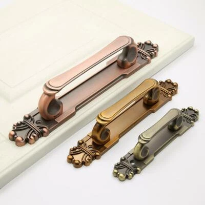 Antik Türklinke Möbelgriffe Türgriffe Türschnalle Schrankgriffe Türdrücker - Bild 1 von 4