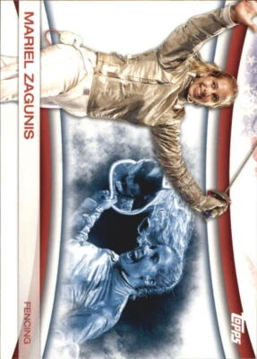 2012 年 Topps 美国奥林匹克队 XXX 奥林匹克运动会 #OLY9 Mariel Zagunis  — 第 1/2 张图片