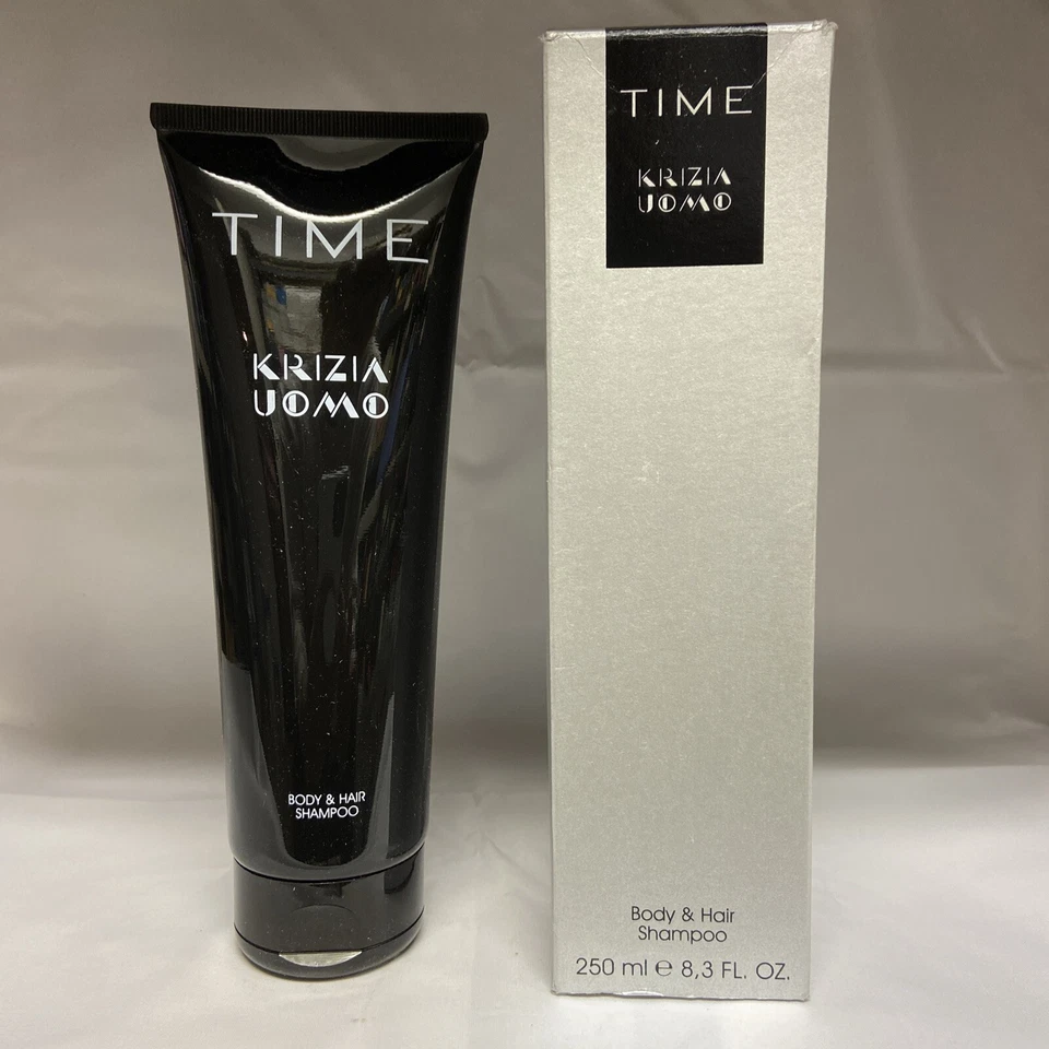 Champú corporal y capilar Krizia Uomo TIME 8,3 fl oz para hombres de Bagnodoccia Corpo nuevo en caja Foto 1 de 4