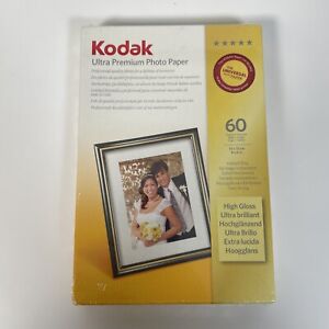 Kodak 4" X 6" Ultra Premium Photo Paper High Gloss 60 sheets 10 x 15 cm
