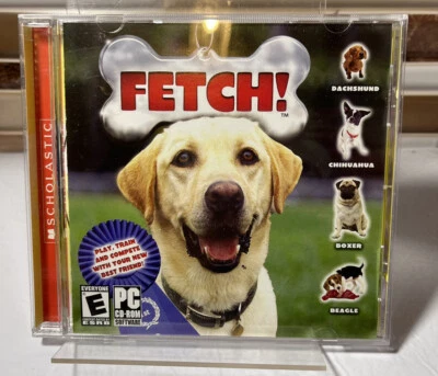 Fetch! (PC, 2006) Complete Windows Scholastic Valusoft Computer CPU Game - Image 1 of 3