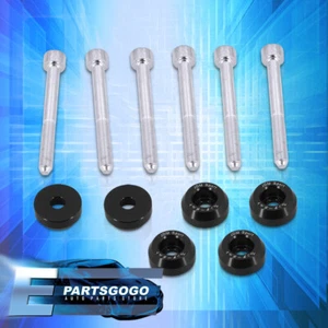 For 88-00 Civic EG EK / Integra DC JDM Lower Control Arms LCA Washer Bolts Black - Picture 1 of 2